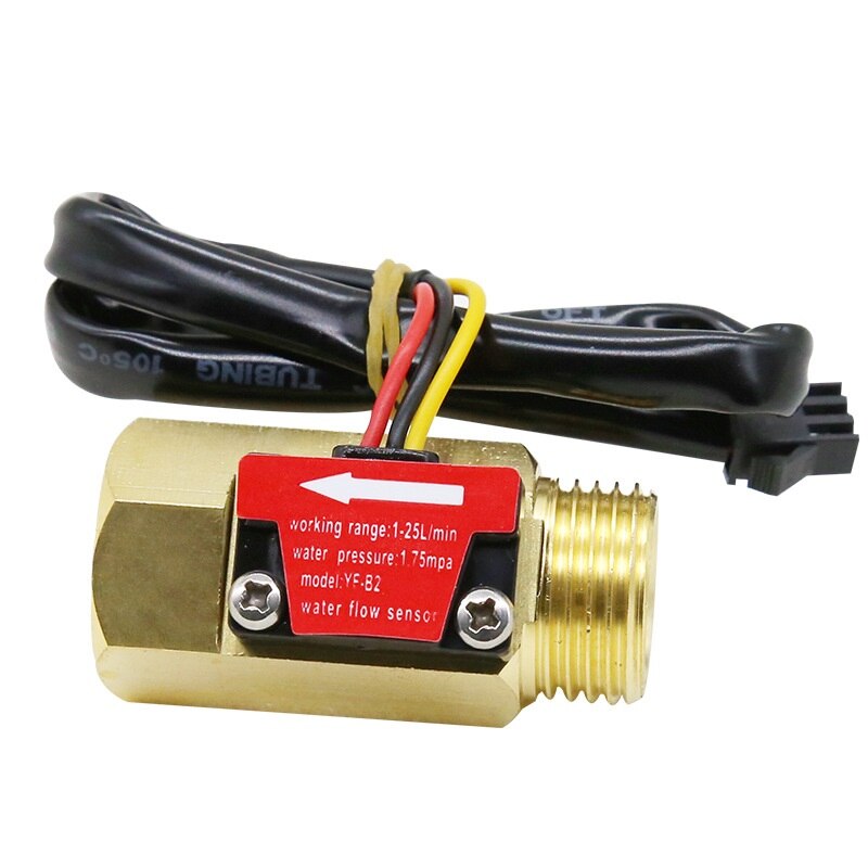 1/2&quot; YF-B2 Brass water Hall flow sensor flow measurement