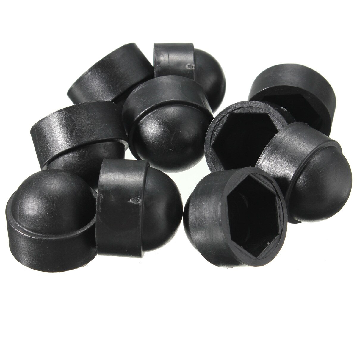 50pcs Dome M6 M8 M10 M12 Hex Screws Cap Bolt Nut Protection Caps Covers Protection Screw For Car Motorcycle Tools Maintenance