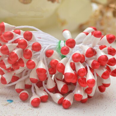 Stamper van bloemen fondant taart suikertaarten bloem * grote parelmoerglans dubbele kleur gumpaste meeldraden 4 repen