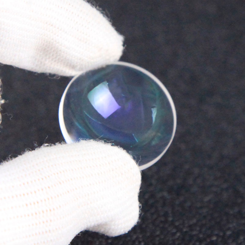 Diameter 63Mm Focal Length 100Mm Plano-Convex Lens Magnifying Optical Glass Lens Prism Processing Plant