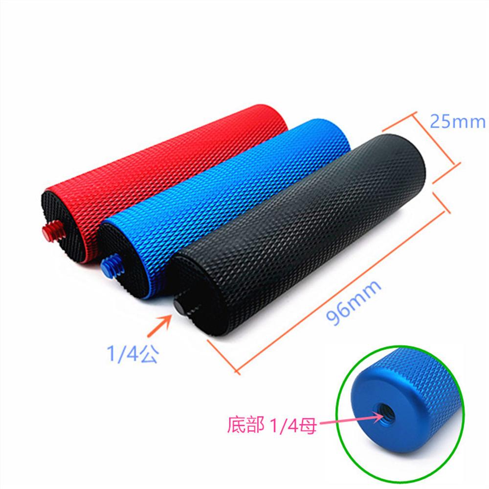 BGNing 1/4'' Inch Metal Handle Hand Grip Stabilizer Tripod Stick for LED Flash Light Support Video Holder SLR DSLR Action Camera