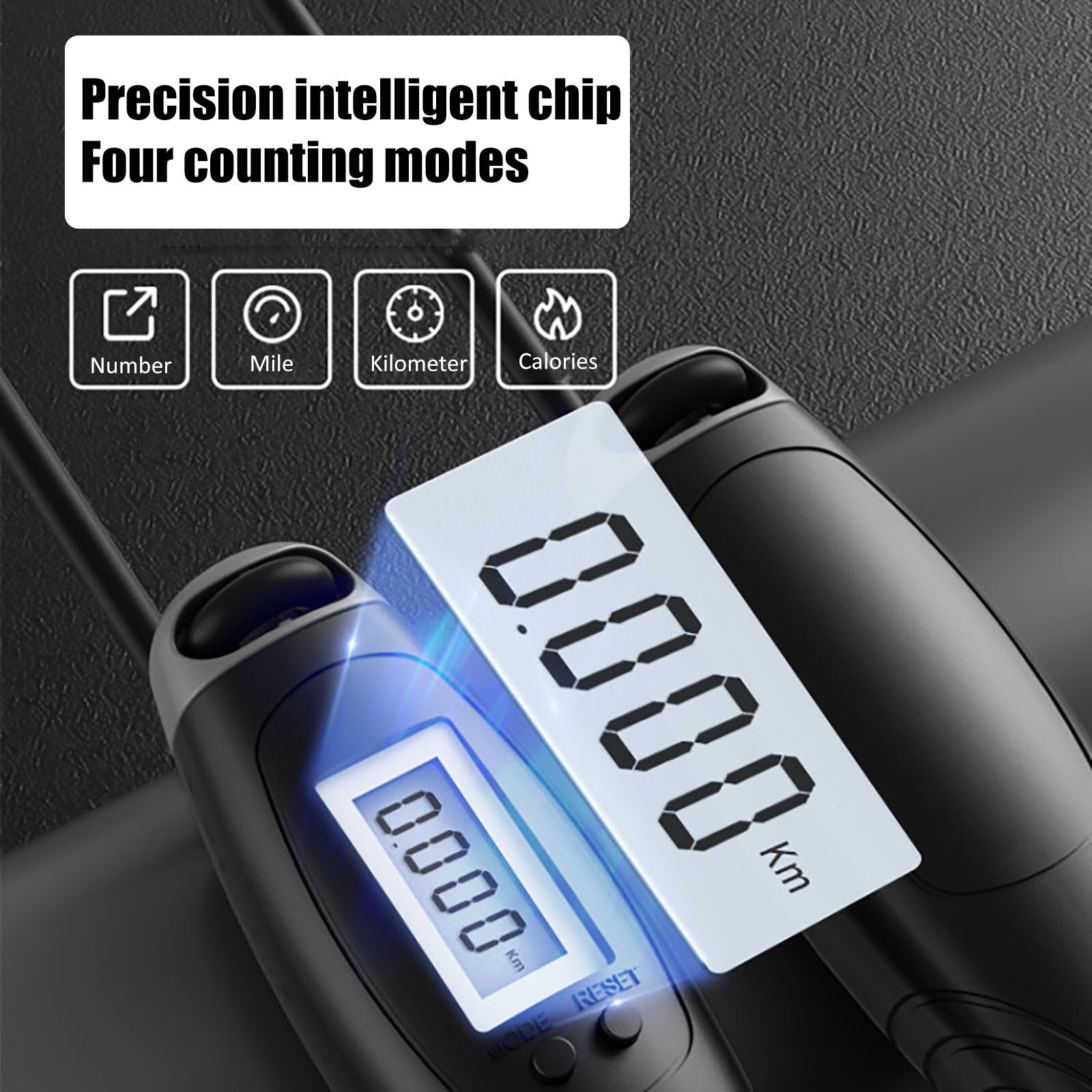 Jumping Rope Digital Wireless Jumping Rope Efficient Weight Loss Counting Calorie Fitness Sport Ropes Excercise Jump Rope