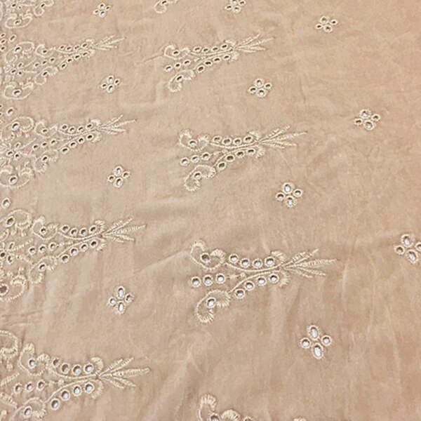 Beige Blended Silk Novelties