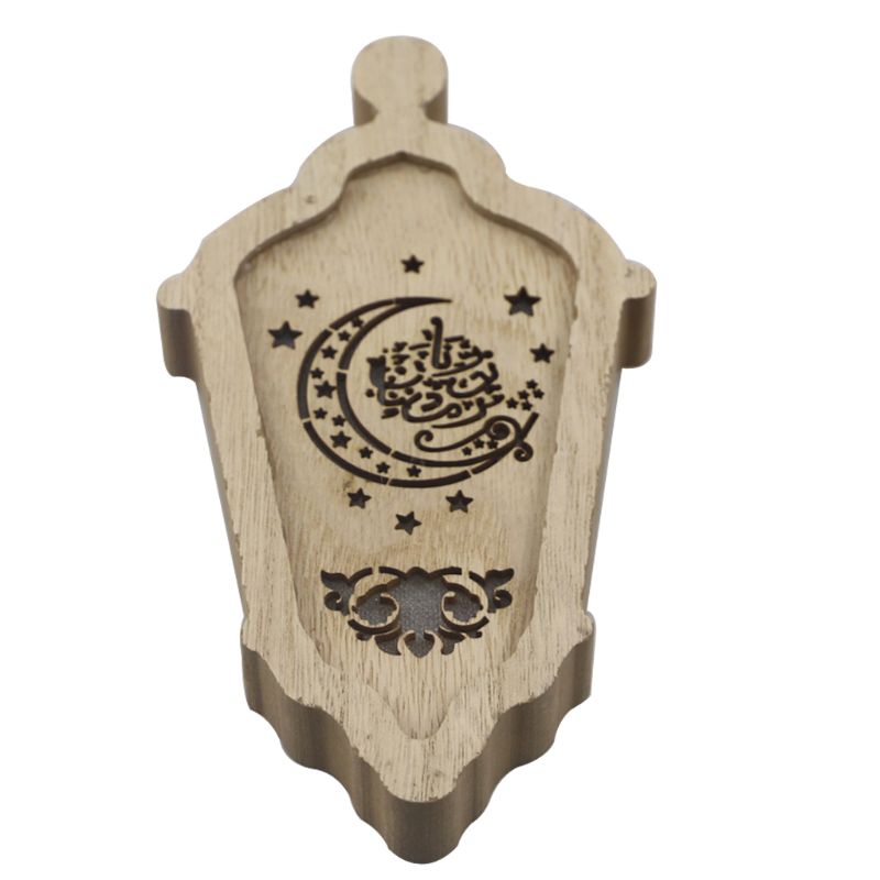 Eid LED Light Lantern Ramadan Festival Party Decor Mubarak Muslim Islamic Party: B