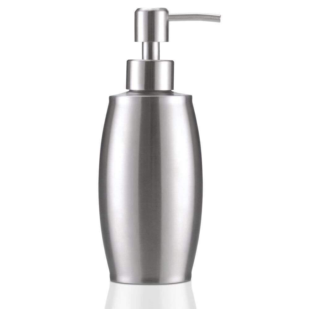 Soap and lotion dispensers 350 ML Stainless Steel Spring Foam Pump (shower gel, cream, shampoo, mousse, oil)