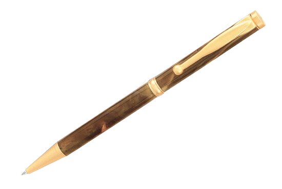 Diy Fancy Pen Kits RZ-BP3 #-: satin gold
