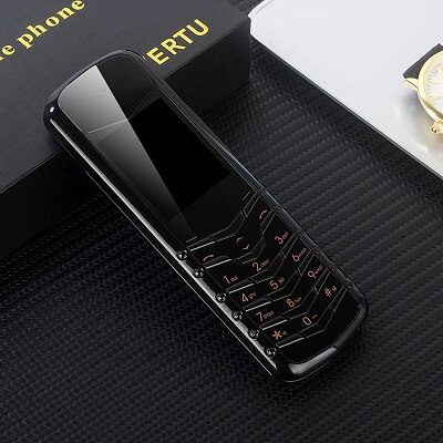 Barra di sblocco del telefono di Vendita di Lusso Di contralto Livello K6 BT Quadrante Cassa del Metallo doppio Sim Firma design Classico Russo Chiave Greco Memu nessuna Fotocamera: add 4G TF card / nero