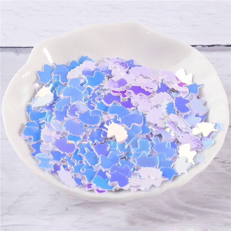 5*8mm eenhoorn hoofd nagel pailletten handleiding diy materiaal feestdecoratie pailletten pvc bulk pailletten kledingaccessoires  jj319
