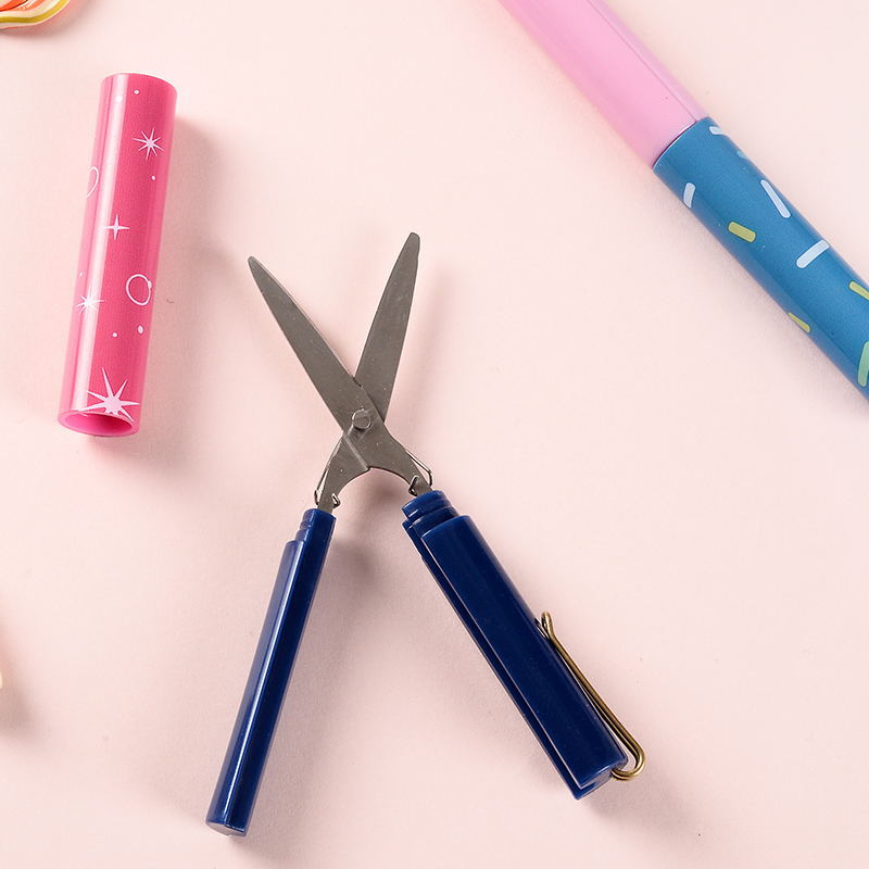 Forbici studente protalbe penna-venire la moda stile di piccola dimensione
