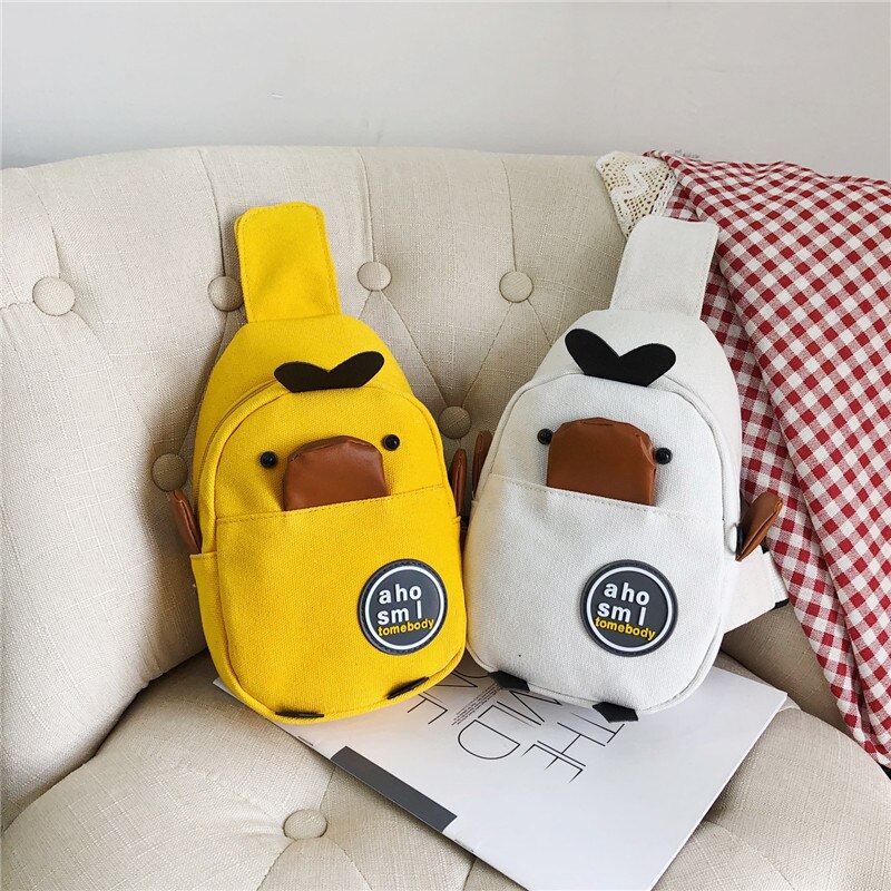 Crossbody tassen voor vrouwen casual canvas borsttas koreaanse trendy schoudertas