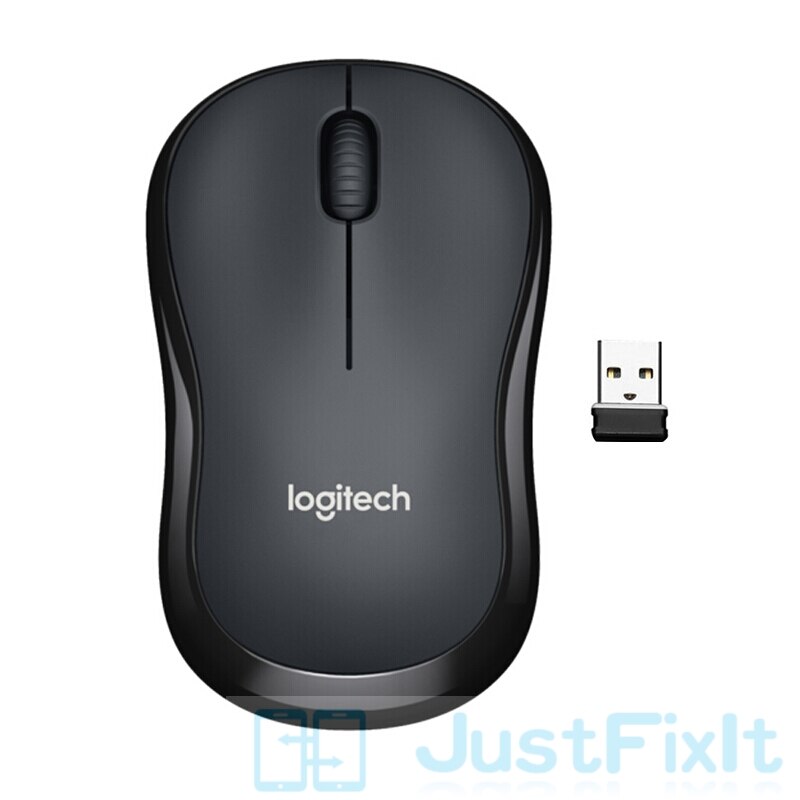 Logitech M220 inalámbrico ratón de ratón con 2,4 GHz de alta óptica ergonómico Mouse para video juegos de PC para Mac OS/Ventana 10/8/7: Gray without box