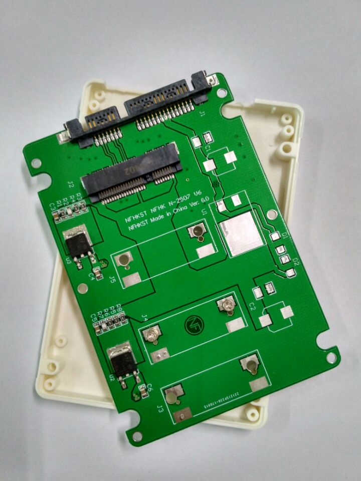 Mini Pci-e/Msata Naar Sata 2.5 Inch Adapter Card Msata Naar Sata