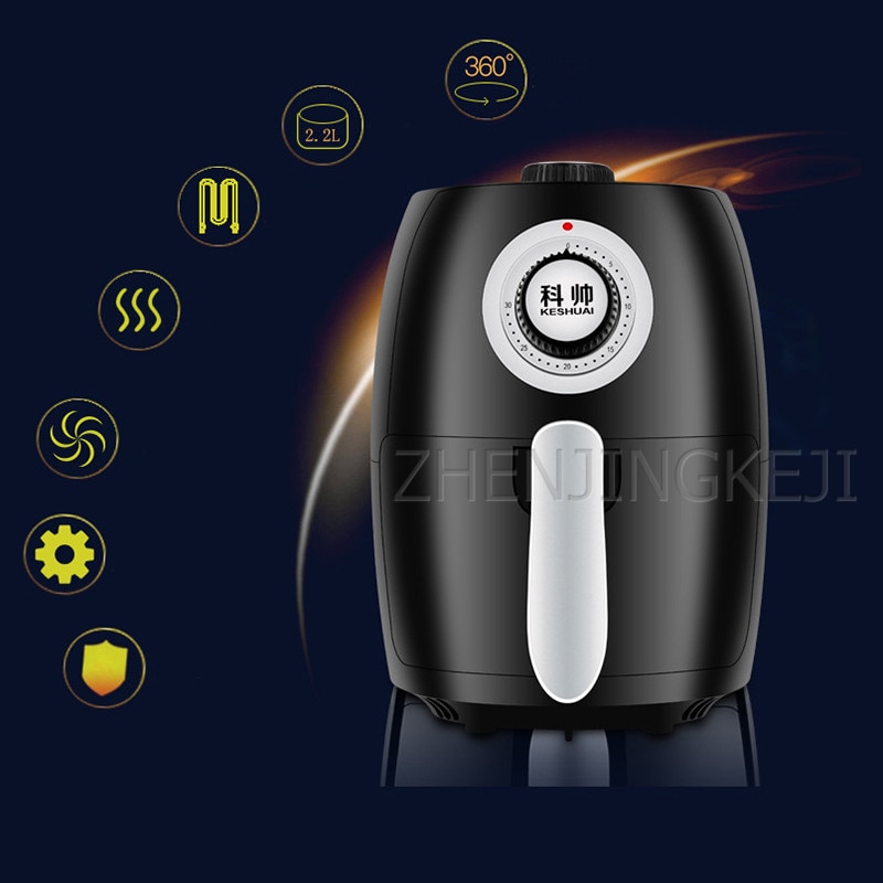 Mini friteuse à Air petite capacité maison poêle antiadhésive sans huile frites Machine multicuiseur friteuse électrique friteuse à Air pour cuisine