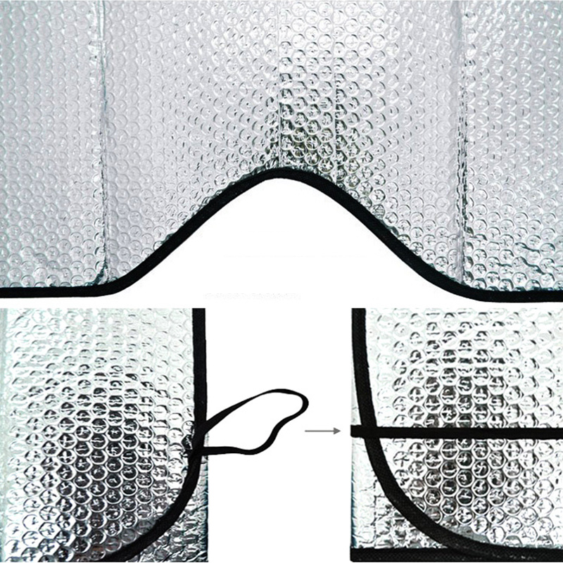 Parasol Universal de aluminio reflectante para coche, parasol de parabrisas delantero, parasol para parabrisas protección UV