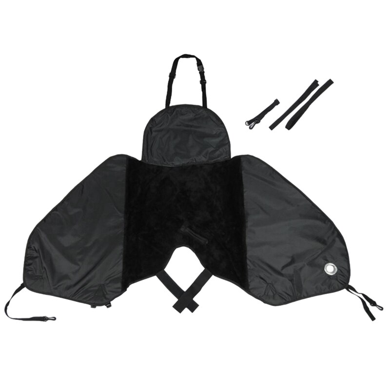 Universel moto Scooter jambe couverture coupe-vent jambe bouclier moto pluie vent froid coupe-vent couverture