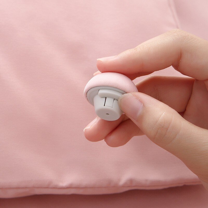 Housse de couette antidérapante, 4 pièces, attache de couverture de lit, drap de couette, fixateur en plastique, accessoires de vêtement