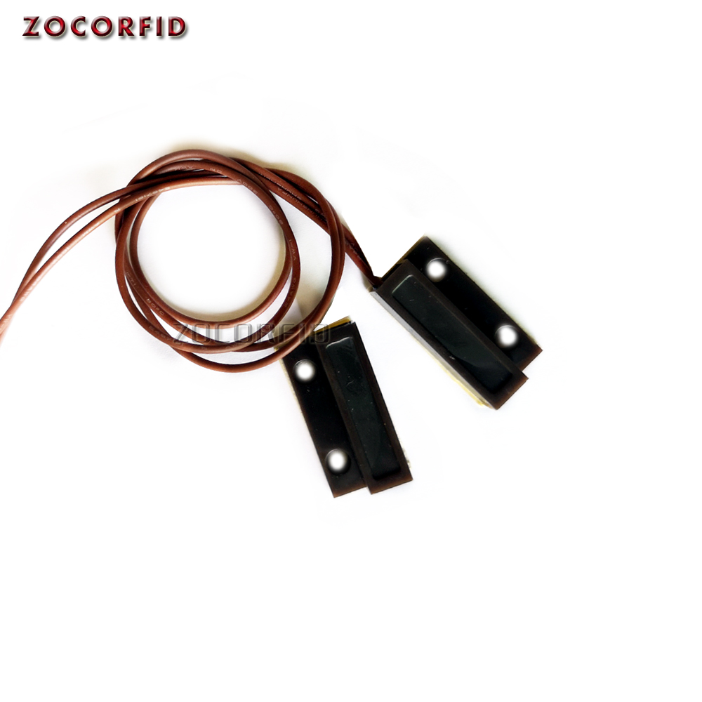 O envio gratuito de MC-38 com fio porta janela sensor detector interruptor magnético normalmente fechado para o sistema alarme segurança
