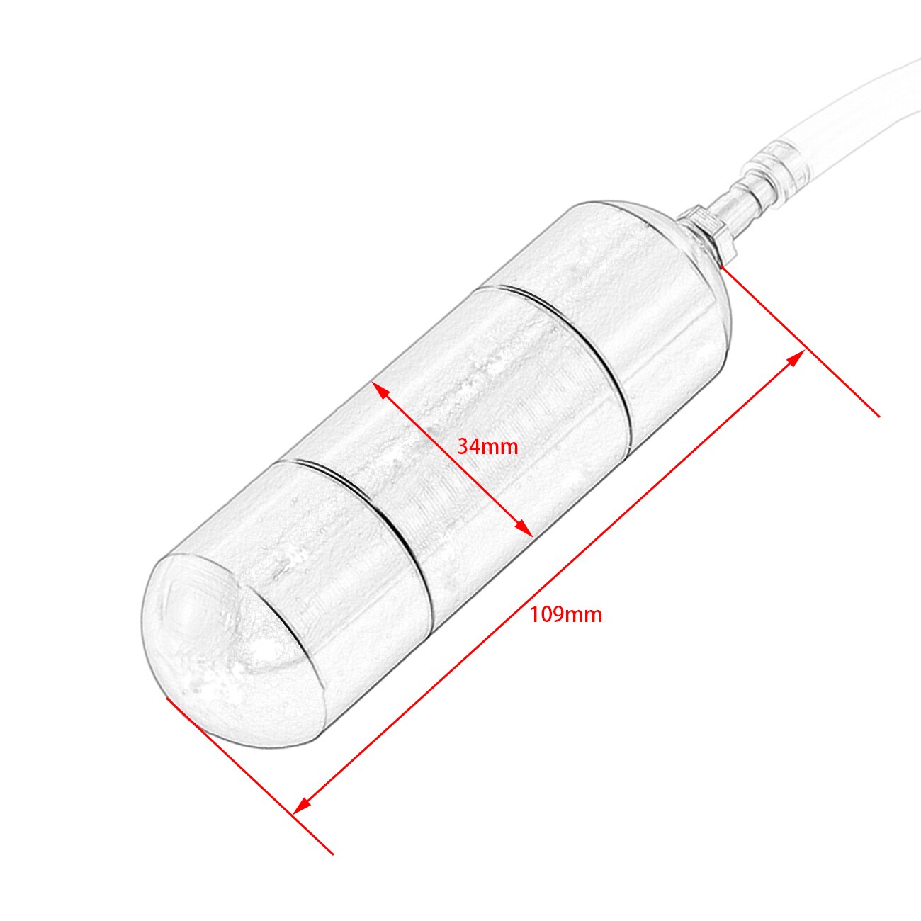 moc zwiększyć butelki dla 2 suwowy silnik 49cc 80cc kieszeń brud pitbike skuter