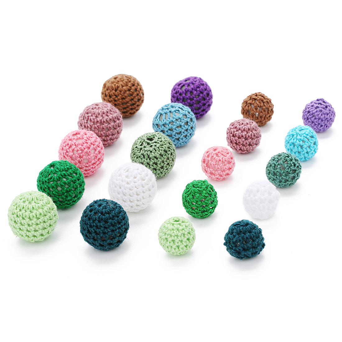 10 stk 2cm uldkugler rund uld akrylkugler pom poms blandet farve manuel diy uldkugle tilbehør tilbehør diy håndværk
