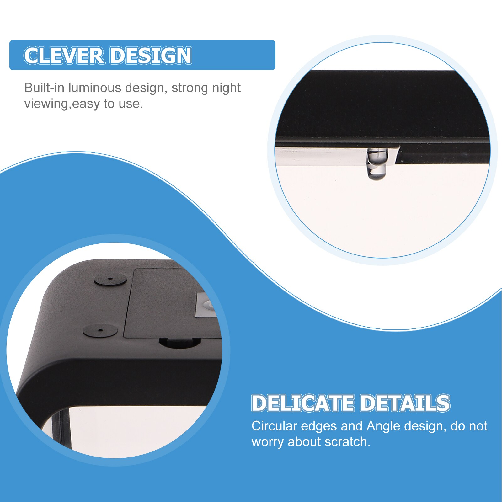 Mini Landscaping Aquarium Clear Fish Tank Fish Breeding Isolation Box Fish Battle Box with Light