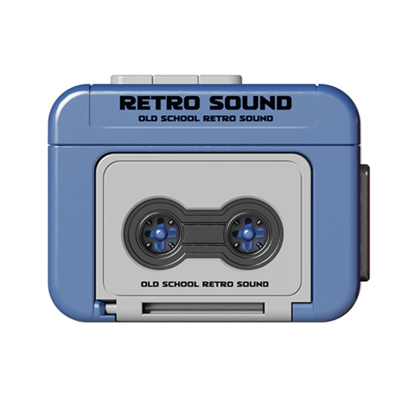 Retro Mini Cassettes Player Tape Recorders Small Music Player for On the Go Entertainment Recording Casual