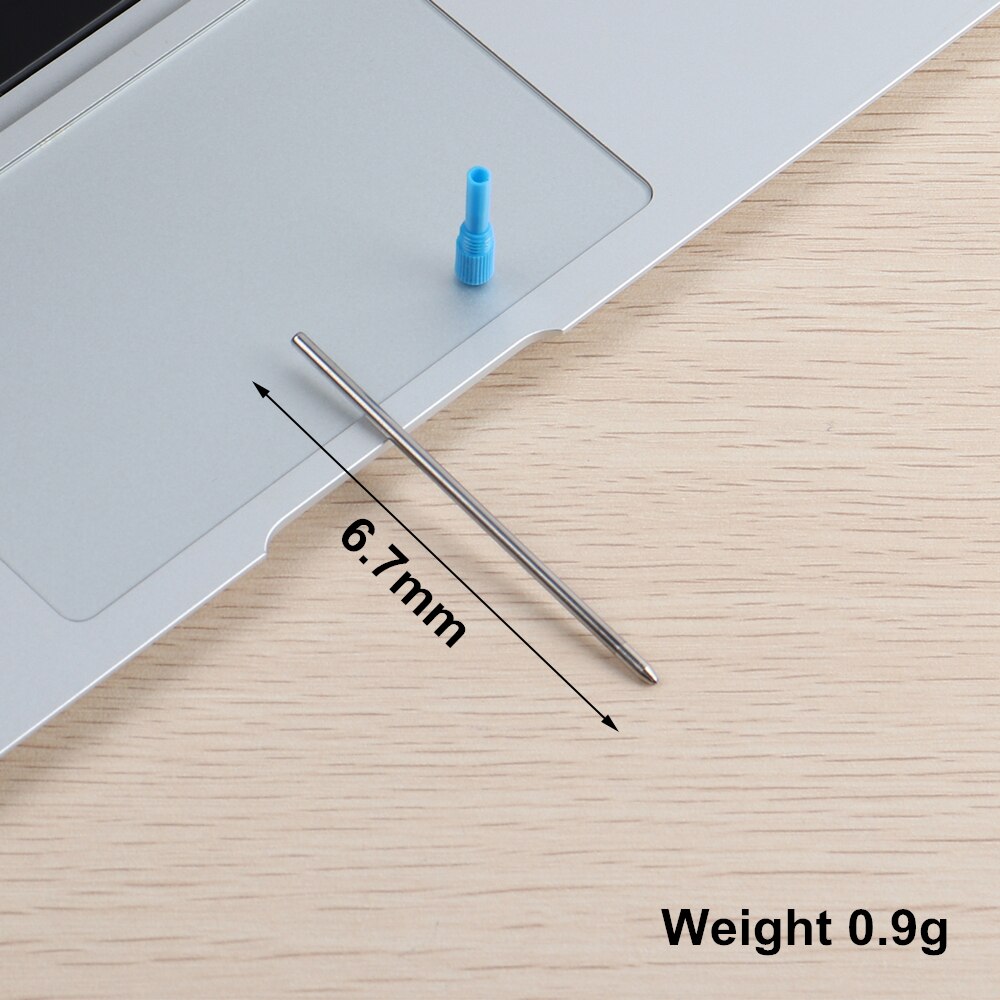 20 PCS/LOT Ballpoint Pen Refill 0.7mm Length 8.2cm Short Blue And Black Ink Refill 82mm Replacement Pens For School