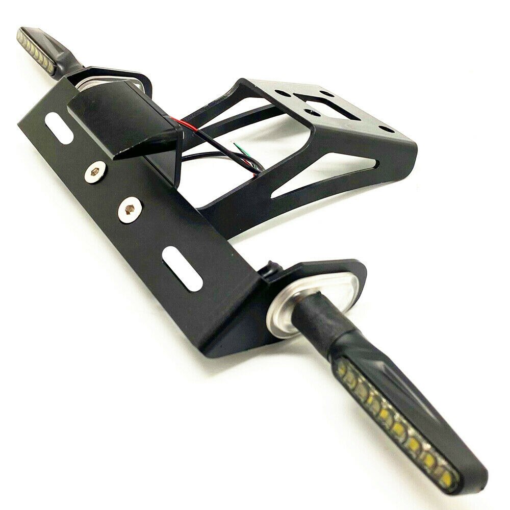 til kawasaki ninja 250/400 z400 ledet blinklys hale ryddig fender eliminator sett