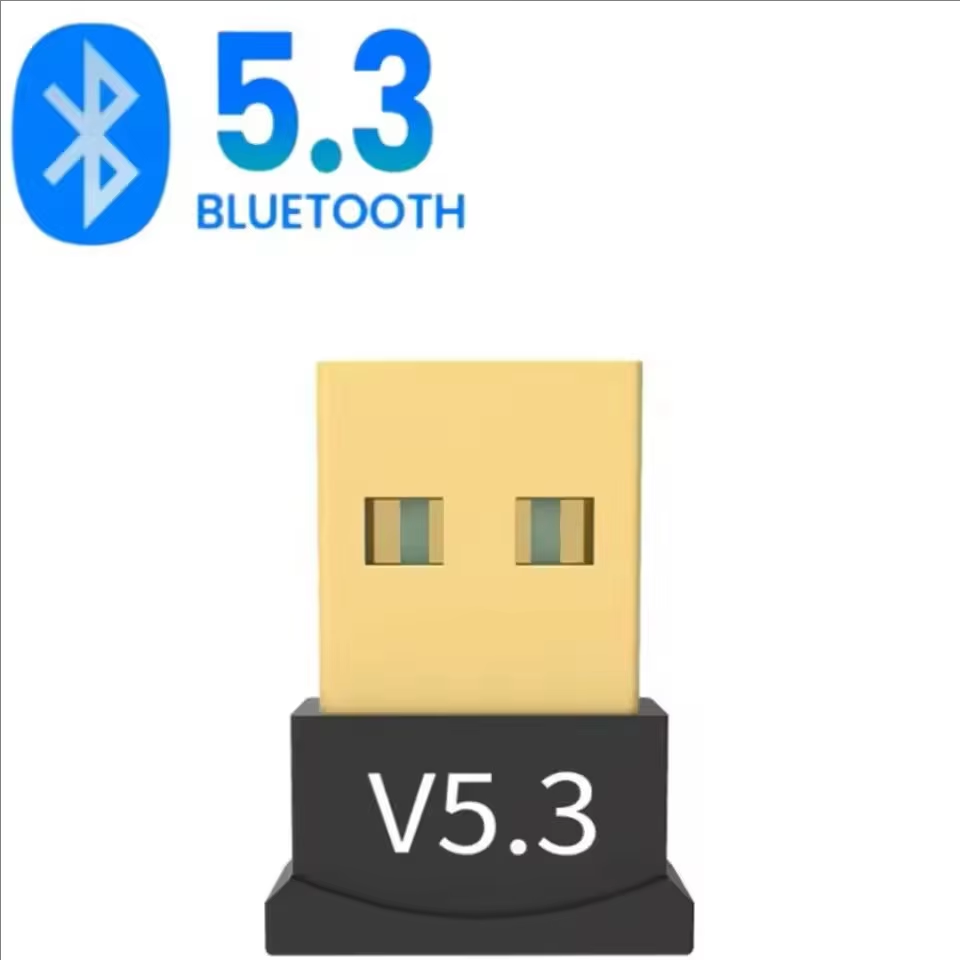 5.3 Bluetooth Adapter USB Desktop Computer 4.0 Drive free Wireless Adapter 5.1 Bluetooth Receiver: Silver