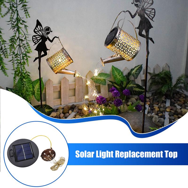 Części zamienne do lamp solarnych, górne części zamienne do lamp solarnych, nietłukąca się, odporna na warunki atmosferyczne osłona do ogrodu, na podwórko, ścieżkę.