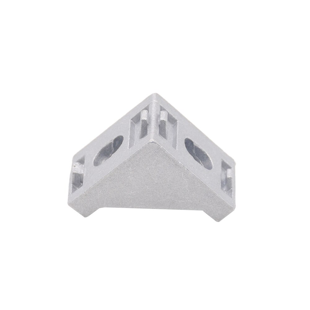 HOTSale 20pcs 2028 corner fitting angle aluminum 20 x 28 L connector bracket fastener match use industrial aluminum profile