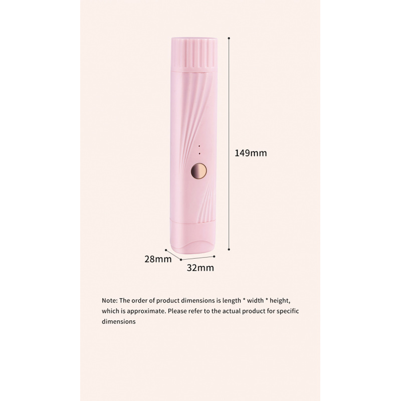 Hair Epilator Rechargeable Electric Epilator For Women Dual Head Hair Removal Device For Face Body Bikini Shave Tools Travel