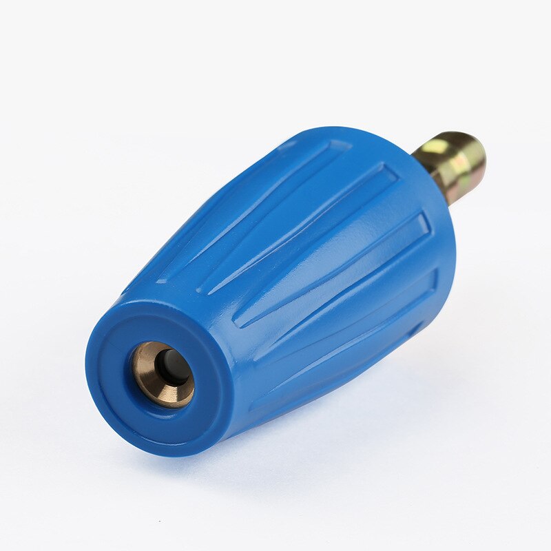 360 Degree Rotating Dirt Blaster Turbo Nozzle with 1/4"Quick Release Plug Connector for High Pressure Washer Car Cleaner Machine: 3000psi / Blue