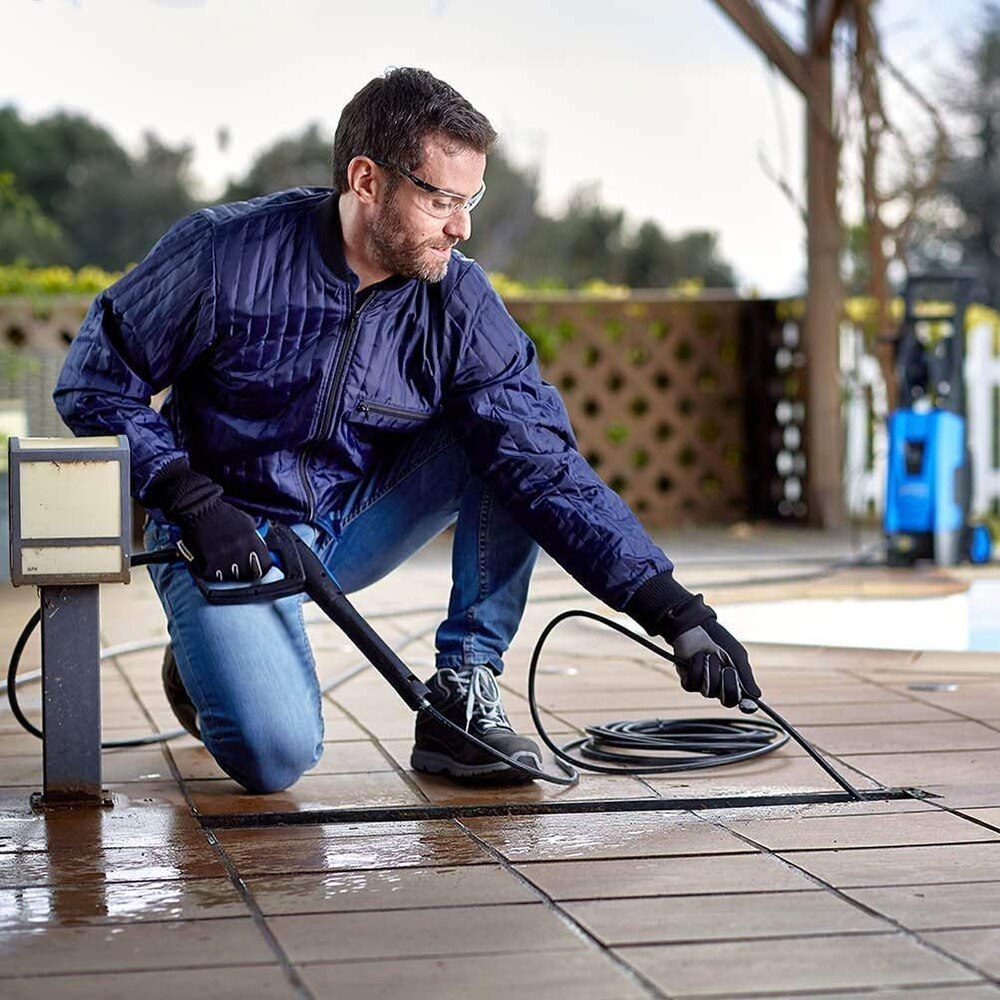 Tuyau de nettoyage de canalisations de furet de ROUE, tuyau d&#39;évacuation d&#39;eau pour Karcher Bosch Nilfisk Parkside, accessoires de lavage