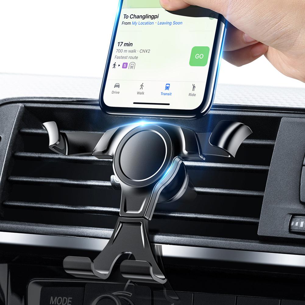 Autotelefon holder til bil til iphone/samsung bil luftventil clip mount mobiltelefon holder mobiltelefon stand support tilbehør