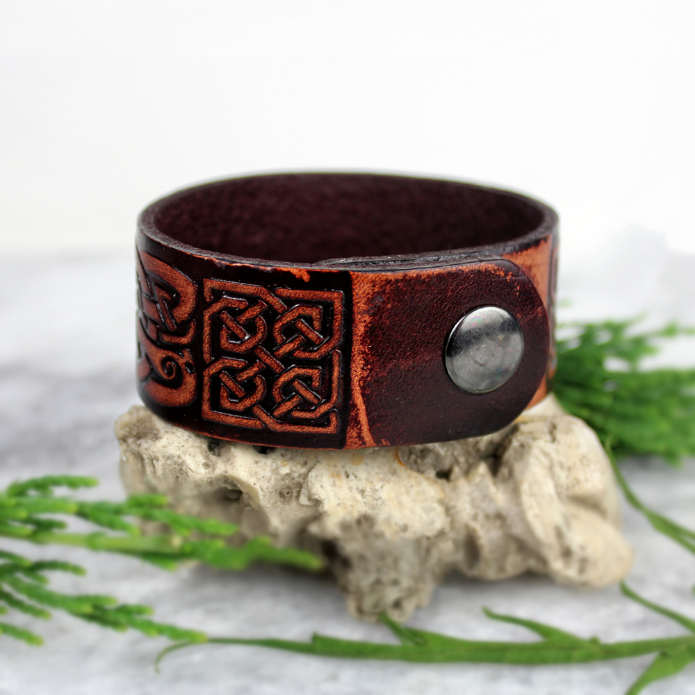 Viking ulve armbånd farvet læder norse odin håndled manchet celtics knude armbånd nordisk amulet smykker