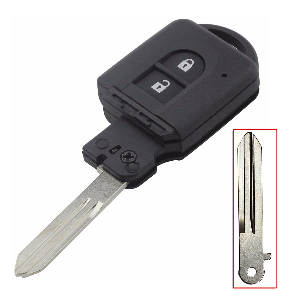 Tarjeta de 3 botones para Nissan Qashqai Pathfinder x-trail, clave remota inteligente de 433MHz, 4D-60, 285E3-4X00A / 285E3-EB30A