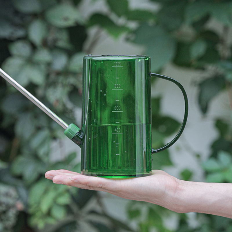 1/1.5/2L Lange Mond Gieter Huishoudelijke Transparante Gieter Tuin Gieter Tool Grote Capaciteit Plant Gieter