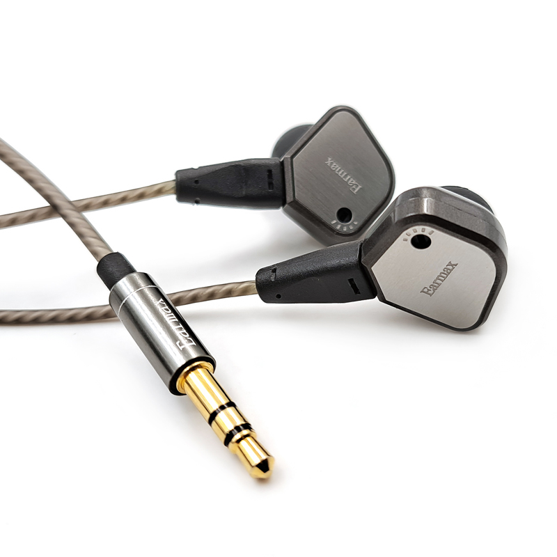 Klassisches Flaggschiff Earmax IE80 IE80S Original In-Ear-Kopfhörer Bass HIFI Kopfhörer Headset versilbertes Kabel