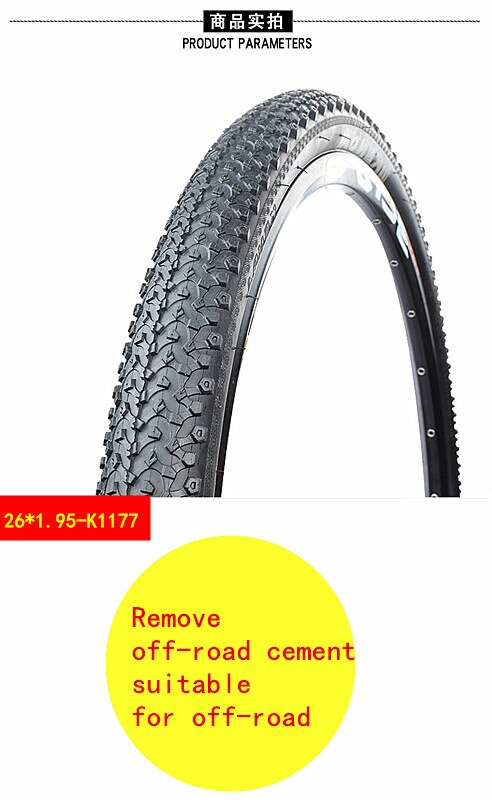 Kenda däck 26 tum 1.95 2.125 mtb mountain road cykeldäck cykel innerslang 26 tum 1.95/2.125 cykel gummislang breda däck: 26 x 1.95 k1177