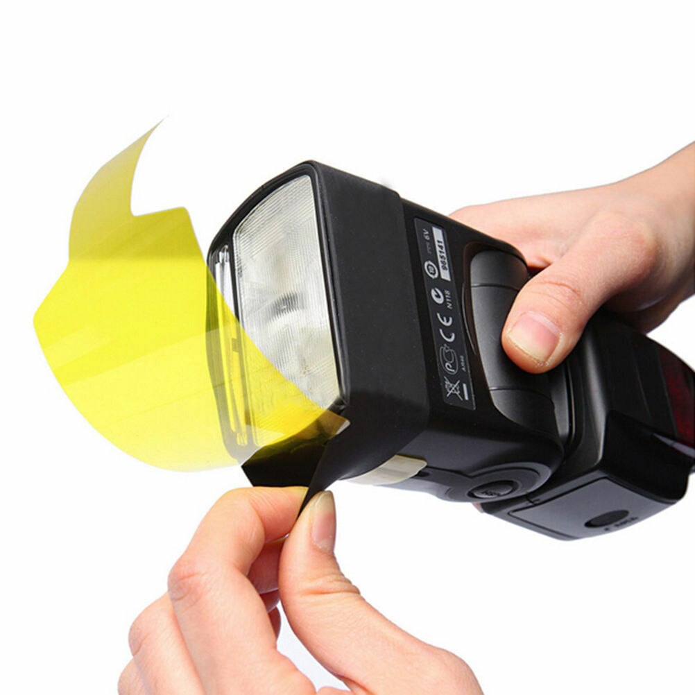 Speedlite – cartes de filtres pour gel de couleur, pour Canon, pour appareil photo Nikon, Flash Speedlight, 20 couleurs/paquet