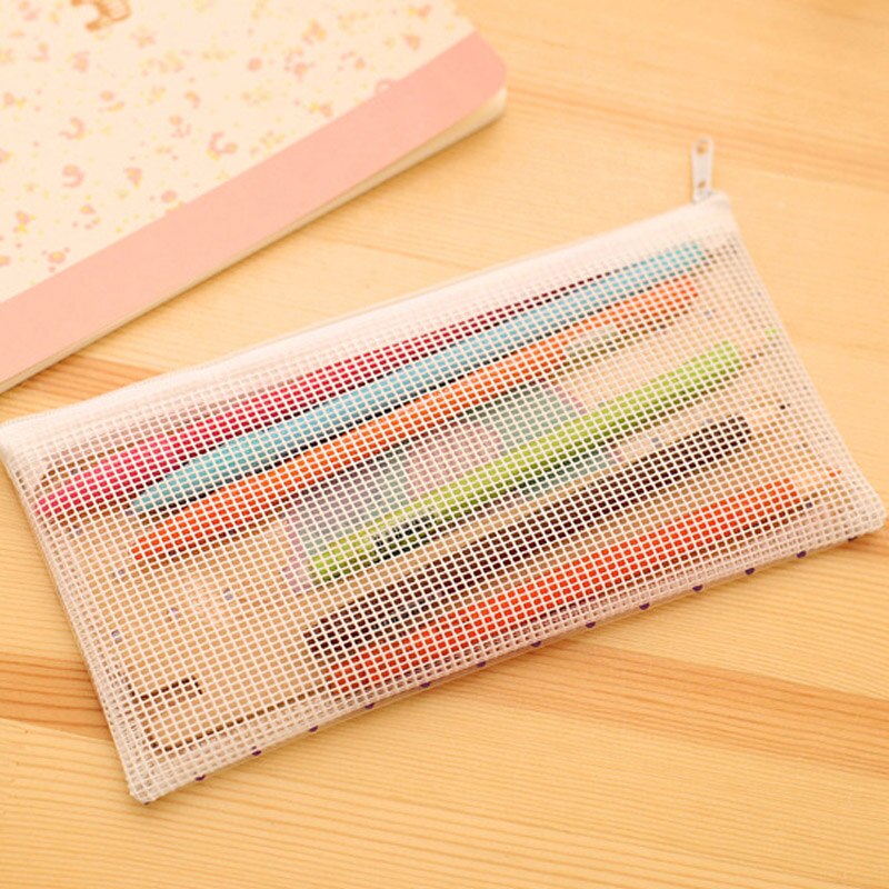 Cartoon Elephant PVC file bag pencil case file folder documents filling bag office school suppllies stationery bag