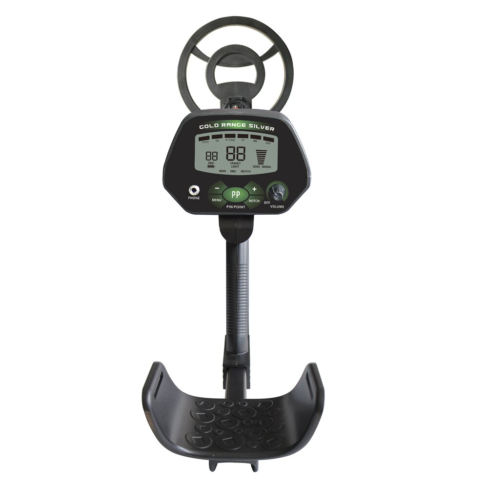 Underground Metal Detector MD-4090 High Accuracy Metal Finder LCD Backlight Adjustable, Waterproof Search Coil Seeker Treasure