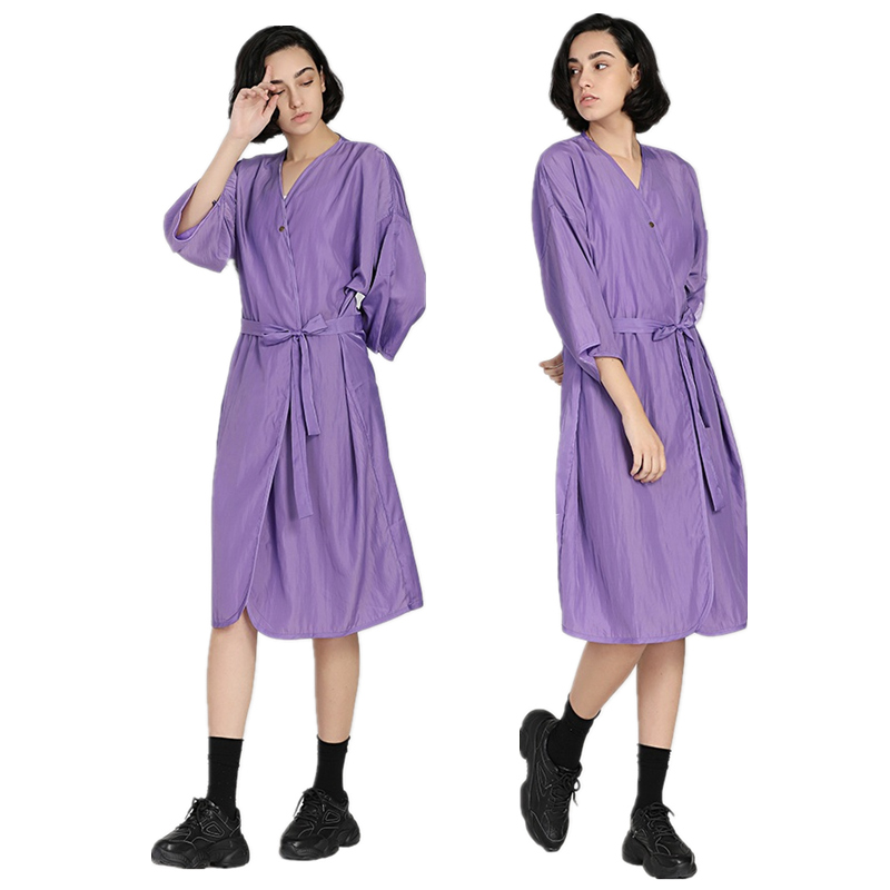 Salon Professionele Kappers Kimono Beauty Spa Gast Gewaad Kapper Winkel Client Kapsel Dyehair Gown Schort Werkkleding