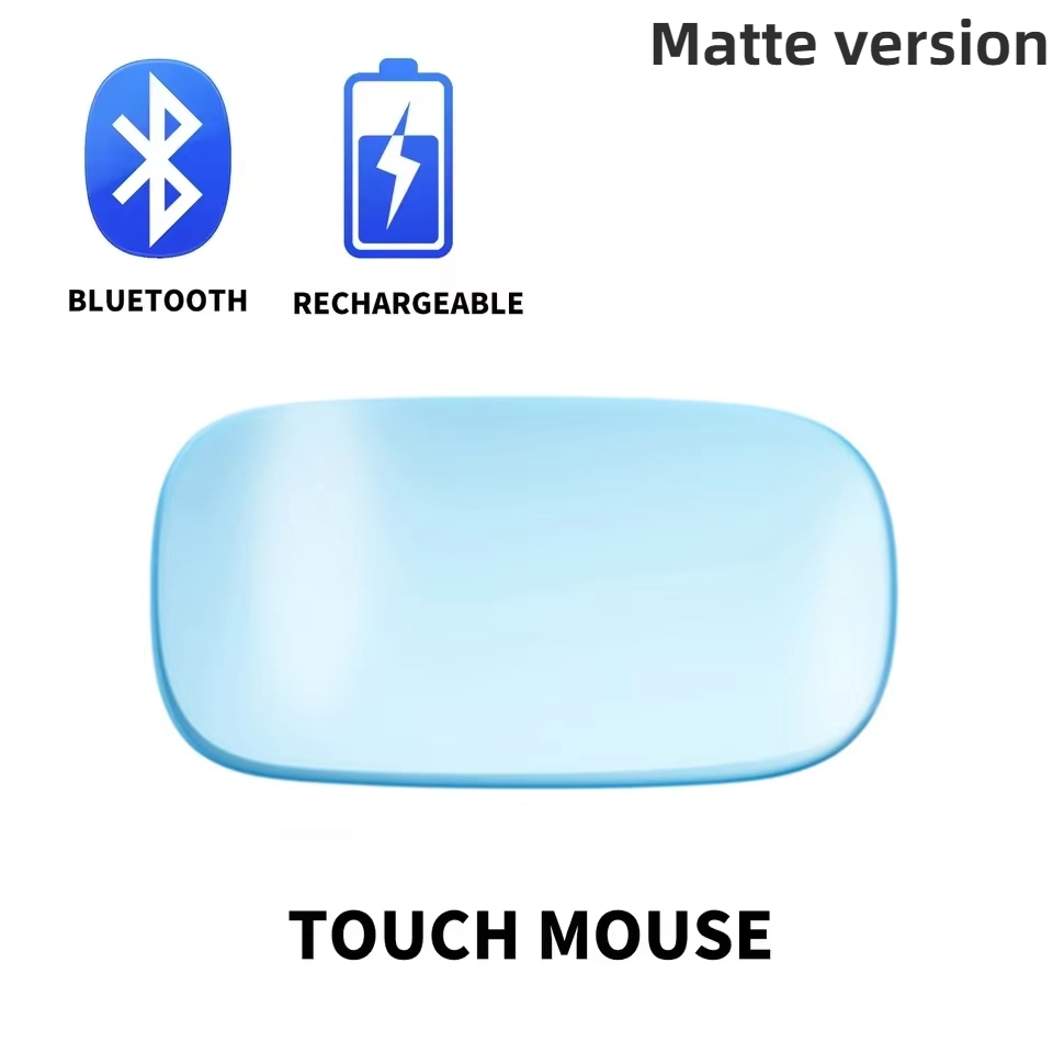 Xiaomi Drahtlose Bluetooth Magie Computer Maus Wiederaufladbare Touch Schlank Ergonomische Dual-Modus Stille PC Mäuse Für Apple Macbook Air: Black