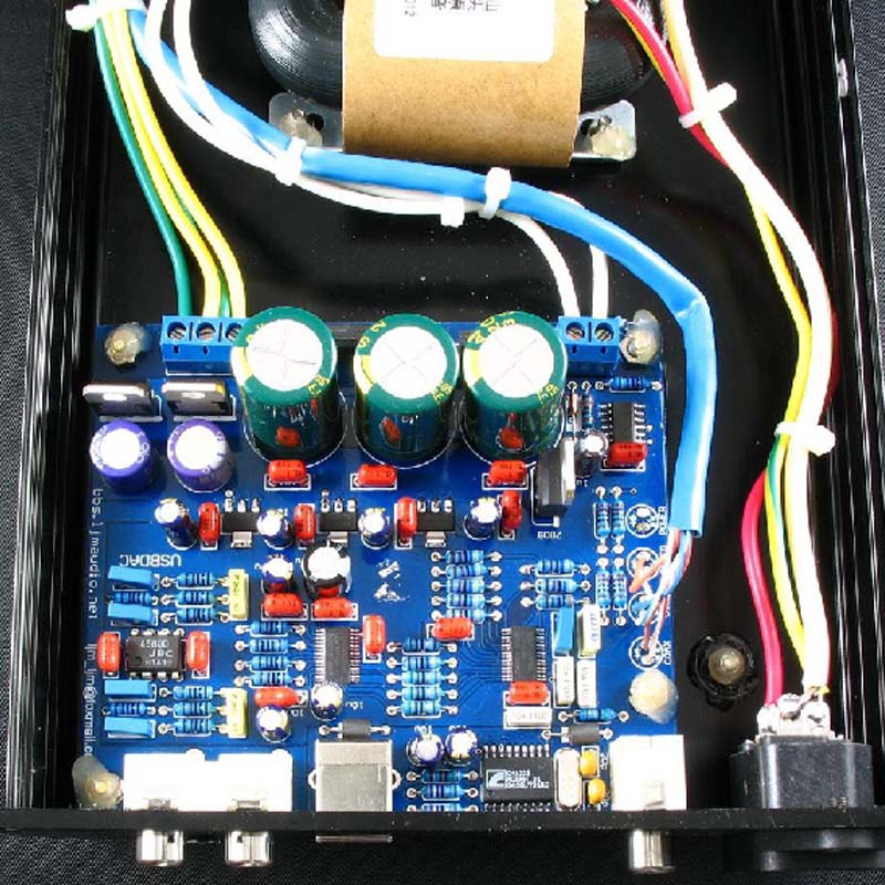 CS8416+CS4398 DAC DIY Kit with USB Coaxial 24/192K Decoder 32K-192K/24Bit AC15V for Hifi Amplifier F4-002