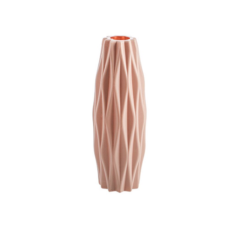 Plastic Bloem Vaas Decoratie Thuis Witte Vazen Imitatie Keramische Vaas Bloempot Decoratie Nordic Stijl Bloem Mand Vazen: LINX-FENS