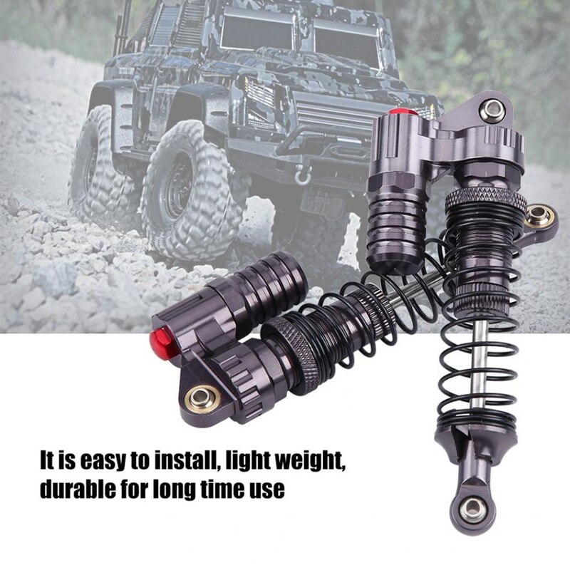 1:10 Rc Crawler Idraulico Ammortizzatore In Lega di Rc Shock Damper per 1/10 Assiale Scx10 90022 90028 90021 Rc4Wd D90