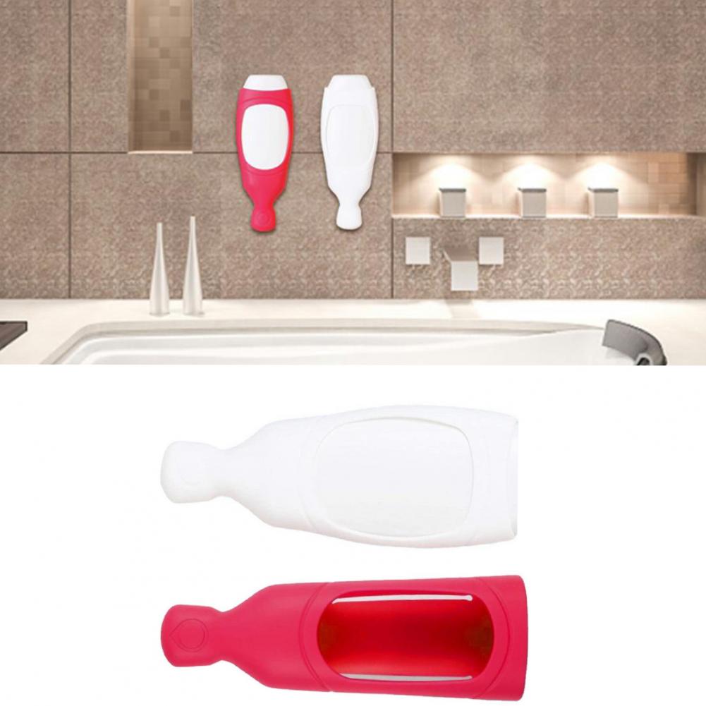 Shower Squeeze Dispenser Shampoo Squeeze Bottle Leak Proof Silicone Squeeze Dispenser Hook Silicone Soap Dispenser Leak Proof