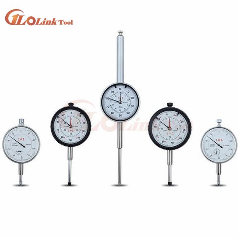 Dial Indicator 0-5mm 0-10mm 0-25mm 0-30mm 0-50mm Indicator Gauge measure instrument Tool Gauge Stable Performance Meter Precise