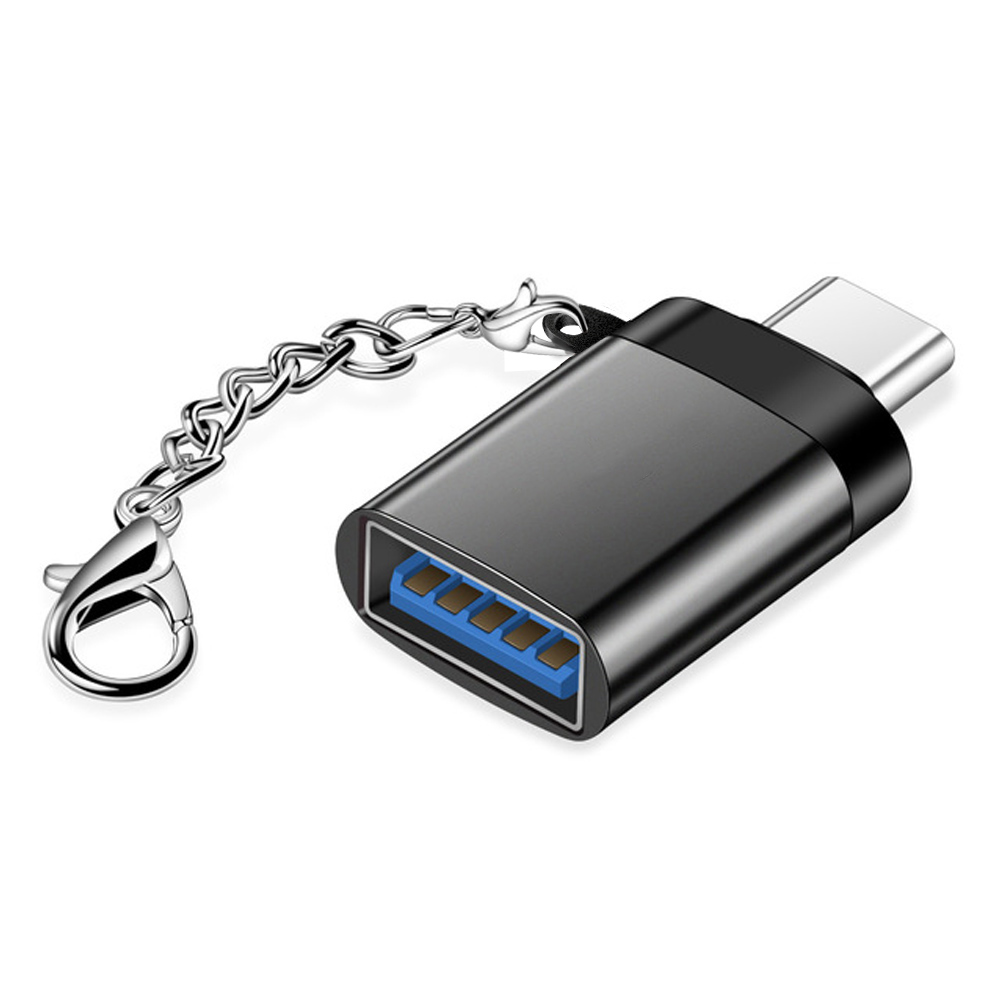 Usb C a Usb 3.0 Otg Tipo C Adattatore convertitore per Macbook pro Oneplus 7 pro 7 T di Un Più samsung S10 S9 S8 Huawei P20 pro di Tipo-C: nero